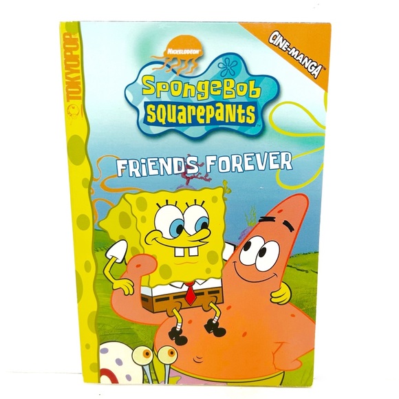 Nickelodeon SpongeBob SquarePants Manga Colour Comic Book and Joke Book TokyoPop - Picture 2 of 13